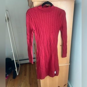 Abercrombie & Fitch Red Mini Dress